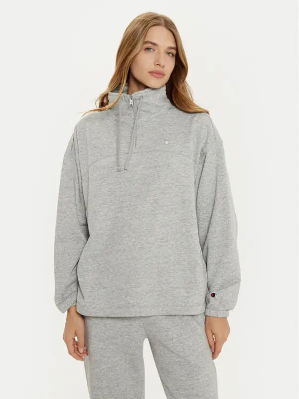 Champion Champion Majica dugih rukava 117540 Siva Loose Fit