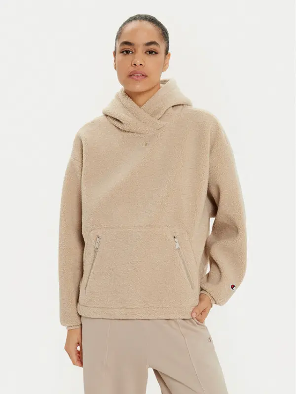 Champion Champion Majica dugih rukava 117549 Bež Loose Fit