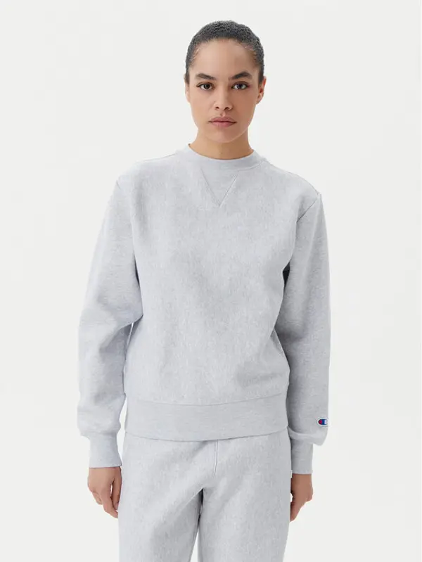 Champion Champion Majica dugih rukava 117871 Siva Regular Fit
