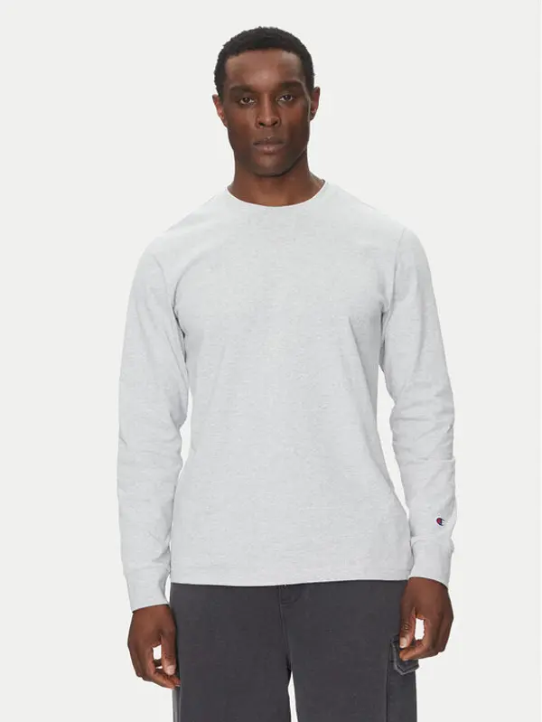 Champion Champion Majica dugih rukava 221164 Siva Loose Fit