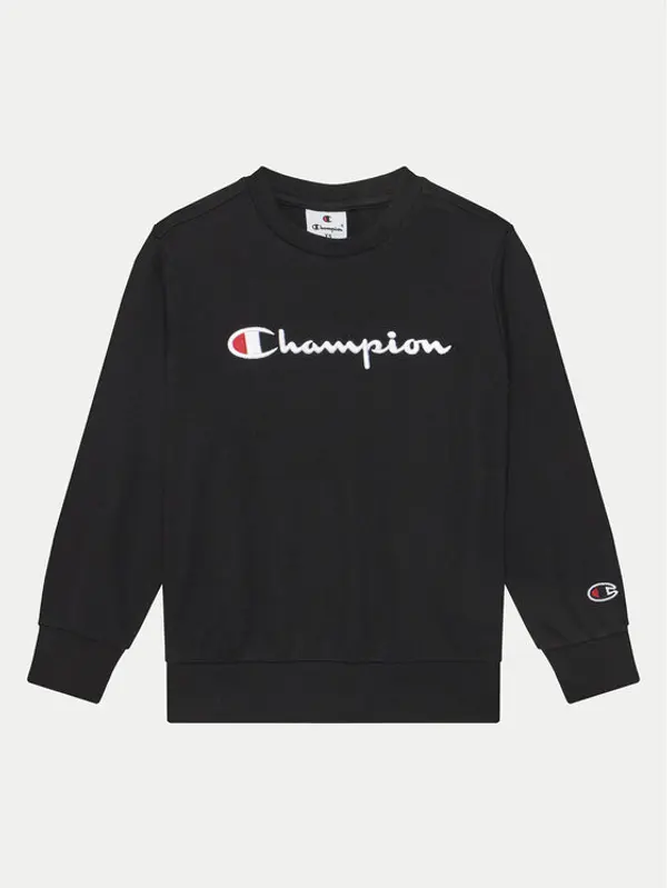 Champion Champion Majica dugih rukava 307030 Crna Standard Fit