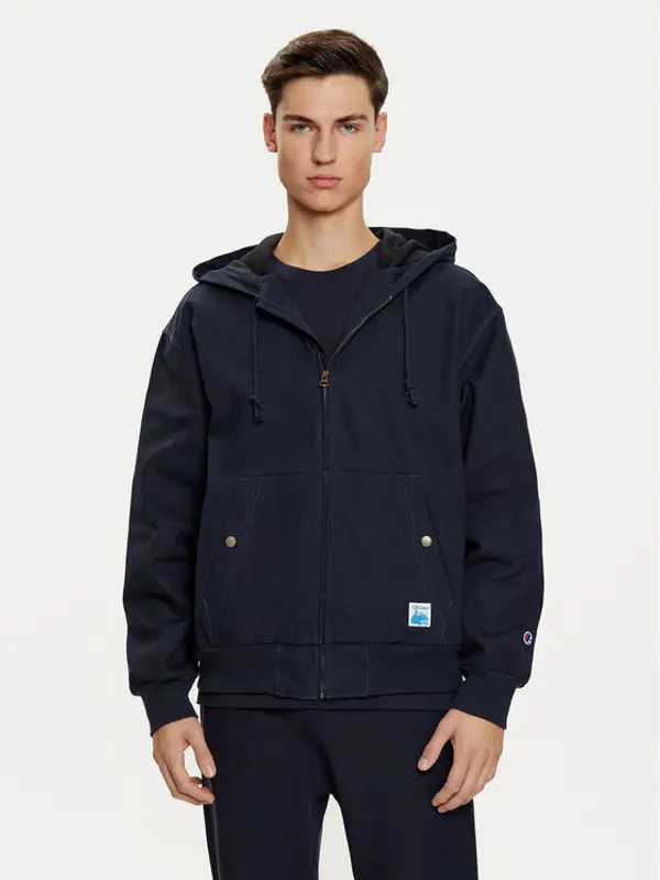 Champion Champion Majica dugih rukava S03743 Tamnoplava Regular Fit
