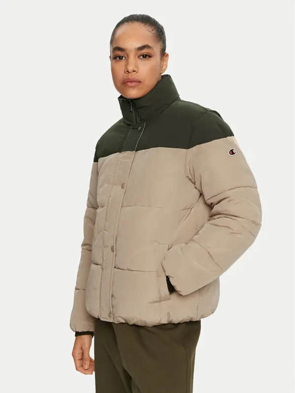Champion Champion Pernata jakna 117574 Bež Custom Fit