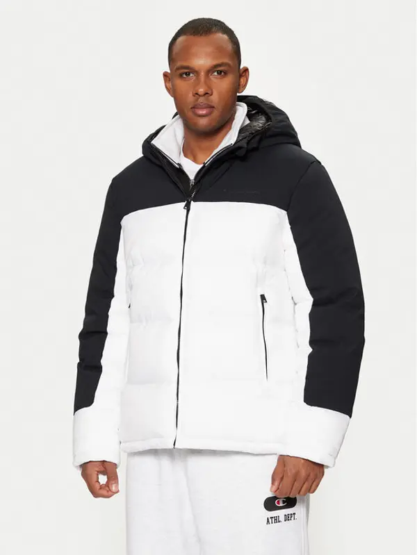 Champion Champion Pernata jakna 220345 Bijela Regular Fit