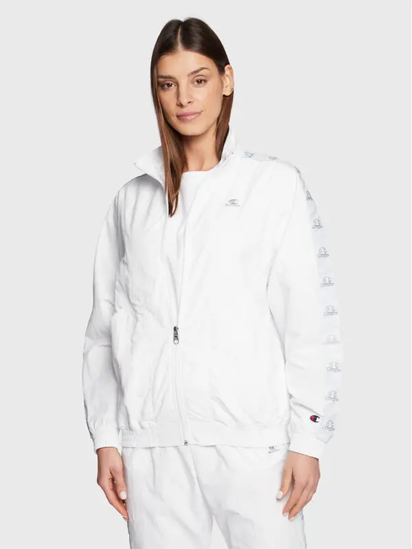 Champion Champion Prijelazna jakna 115494 Bijela Regular Fit