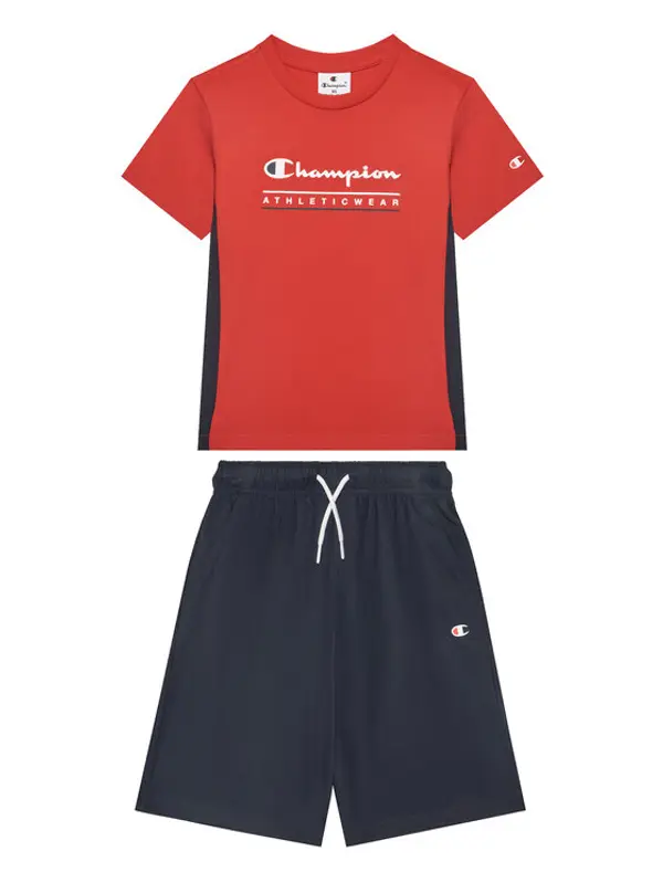Champion Champion Set majica i hlače 306992 Crvena Regular Fit