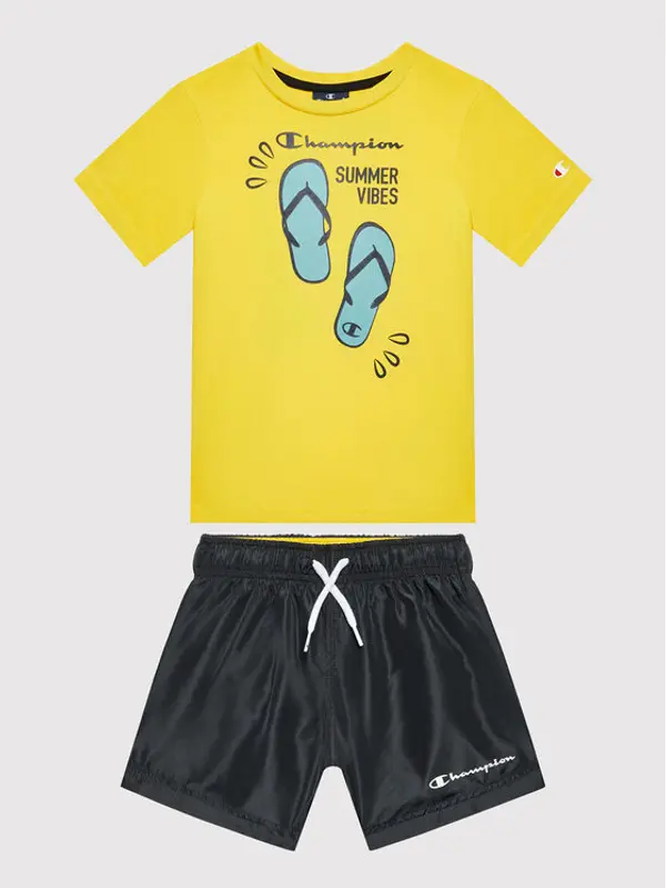 Champion Champion Set majica, sportske kratke hlače 306050 Šarena Regular Fit