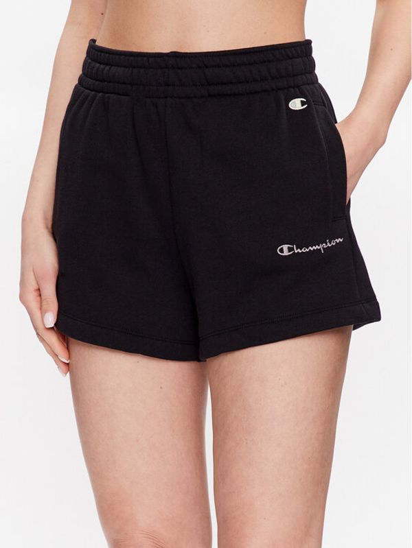 Champion Champion Sportske kratke hlače 116220 Crna Regular Fit