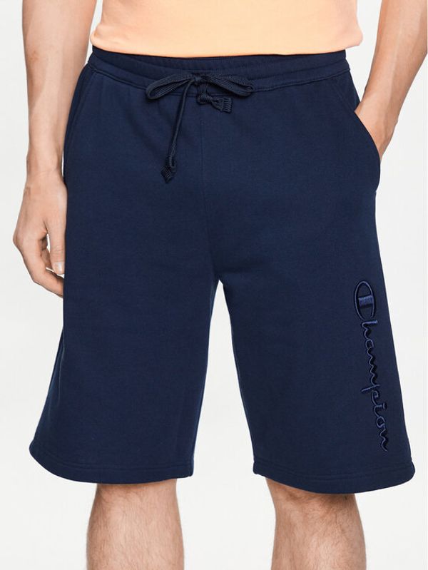 Champion Champion Sportske kratke hlače 218489 Tamnoplava Regular Fit