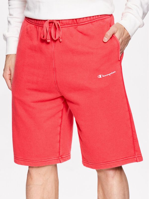 Champion Champion Sportske kratke hlače 218603 Crvena Regular Fit