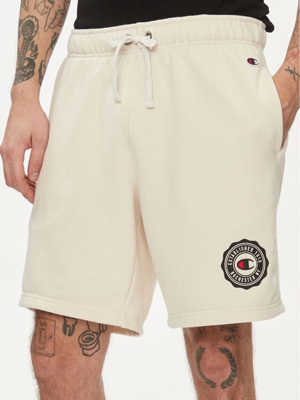Champion Champion Sportske kratke hlače 219850 Bež Comfort Fit