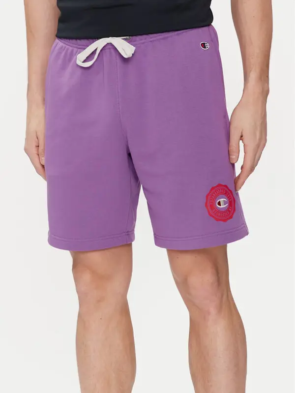 Champion Champion Sportske kratke hlače 219850 Ljubičasta Comfort Fit