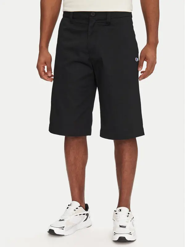 Champion Champion Sportske kratke hlače 220765 Crna Standard Fit