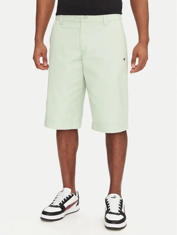 Champion Champion Sportske kratke hlače 220765 Zelena Standard Fit