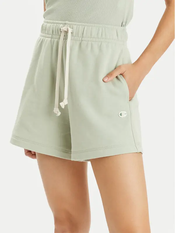 Champion Champion Sportske kratke hlače E10009 Zelena Relaxed Fit