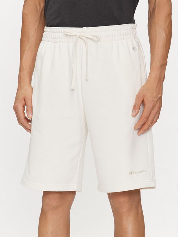 Champion Champion Sportske kratke hlače E20002 Bijela Regular Fit