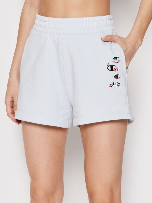 Champion Champion Sportske kratke hlače Stitched With Love 115043 Plava Custom Fit