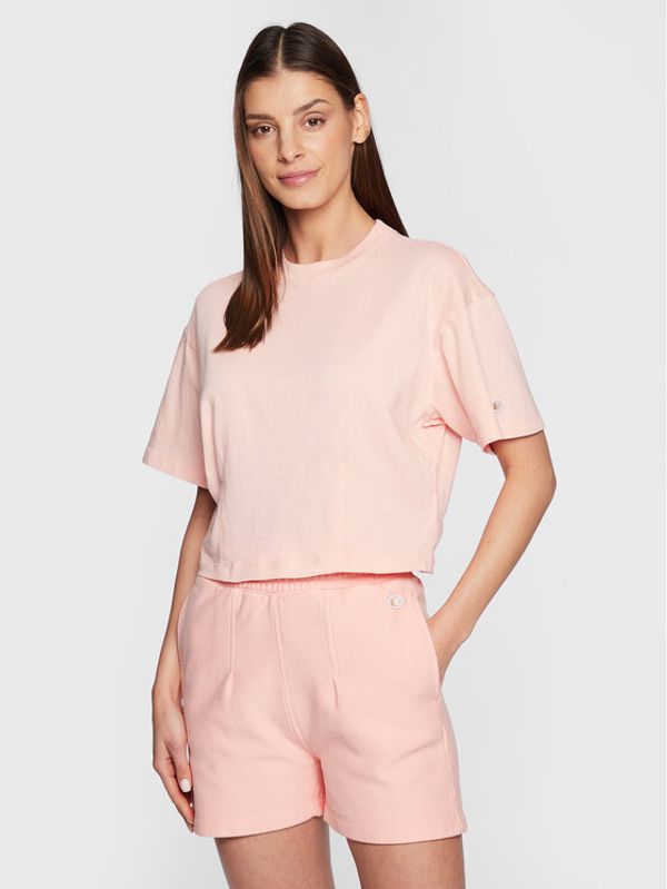 Champion Champion T-shirt 115650 Ružičasta Boxy Fit