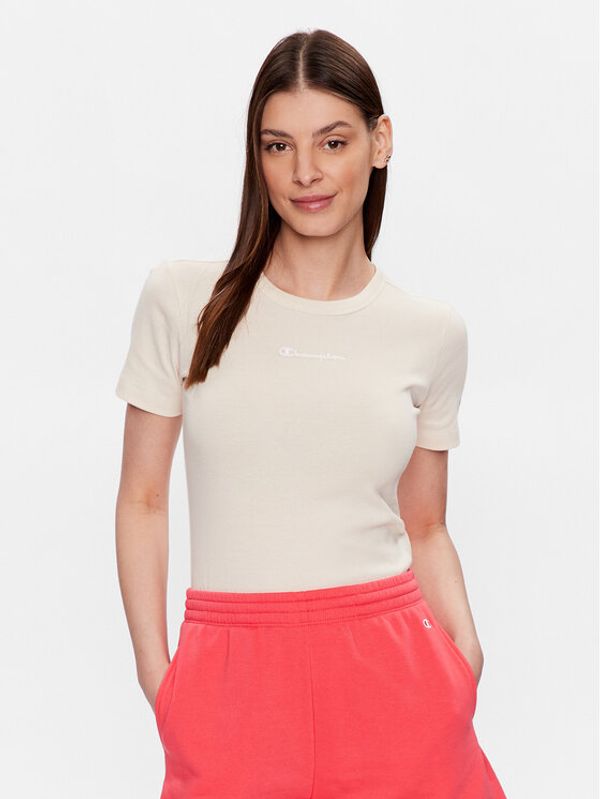 Champion Champion T-shirt 116345 Bež Regular Fit