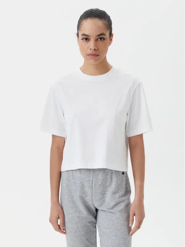 Champion Champion T-shirt 117874 Bijela Regular Fit