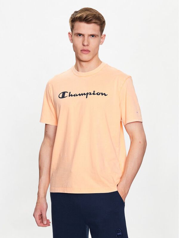 Champion Champion T-shirt 218604 Narančasta Regular Fit