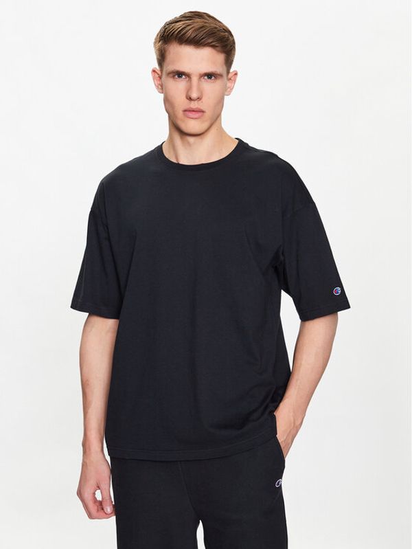 Champion Champion T-shirt 218651 Crna Regular Fit