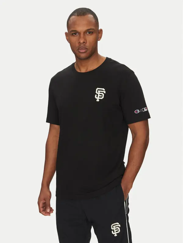 Champion Champion T-shirt 221037 Crna Standard Fit