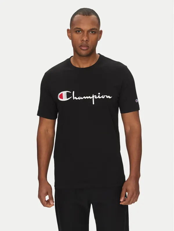 Champion Champion T-shirt 221621 Crna Standard Fit