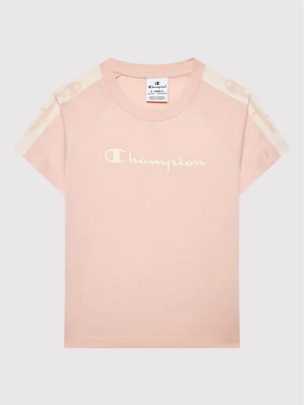 Champion Champion T-shirt 404473 Ružičasta Regular Fit