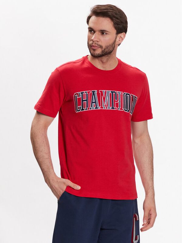Champion Champion T-shirt Bookstore 218512 Crvena Regular Fit