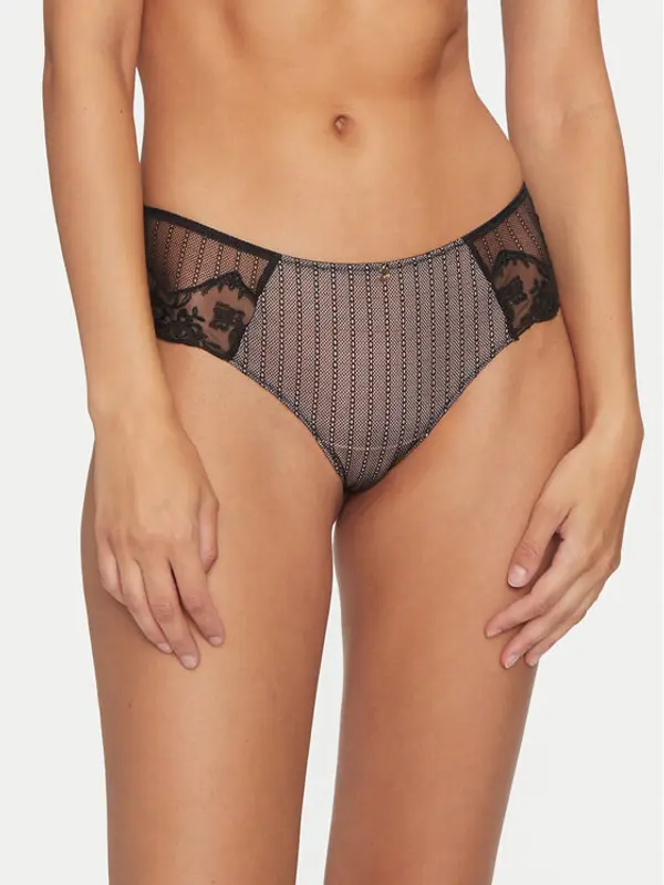 Chantelle Chantelle Bokserice Cabaret Sauvage C13YB0 Crna