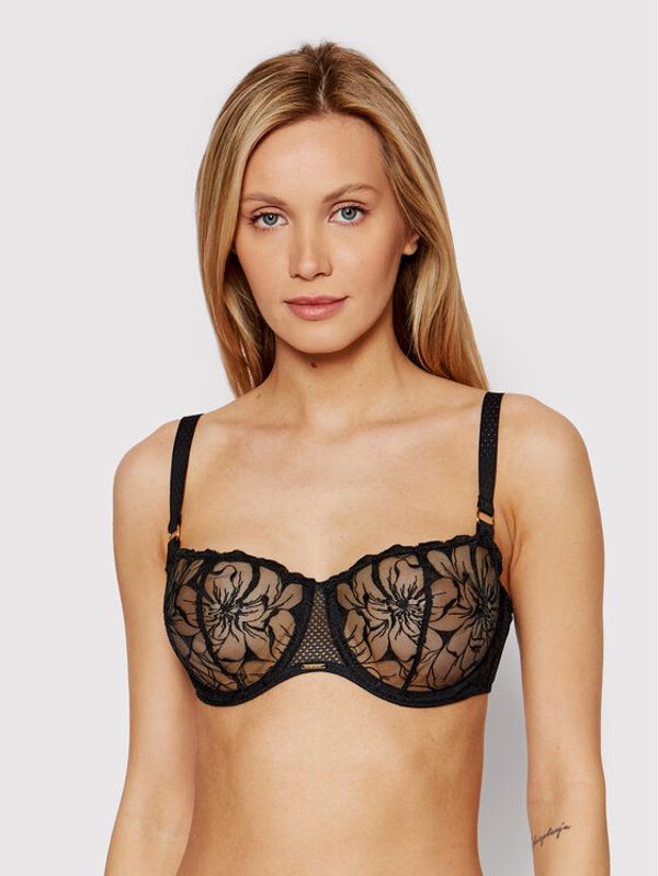 Chantelle Chantelle Grudnajk balkonet Fleurs C12M50 Crna