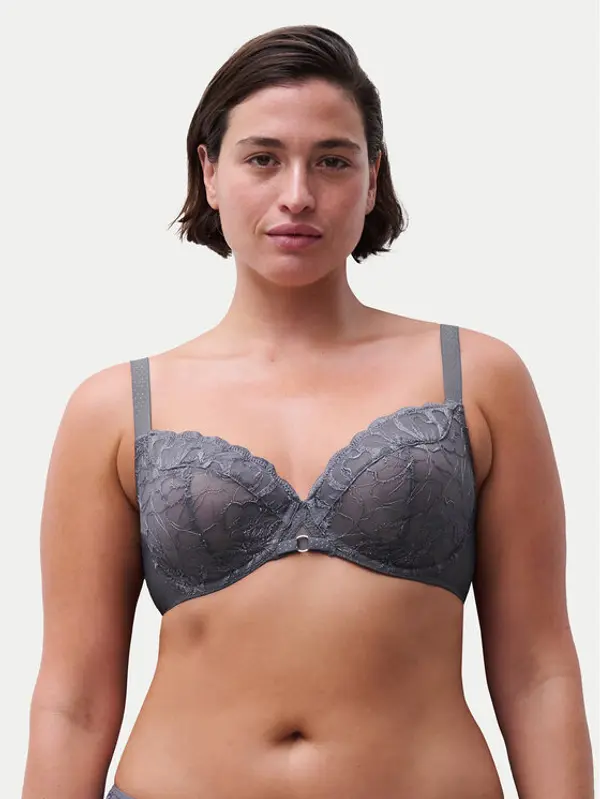 Chantelle Chantelle Grudnjak sa žicom Fleurs C12M10 Siva