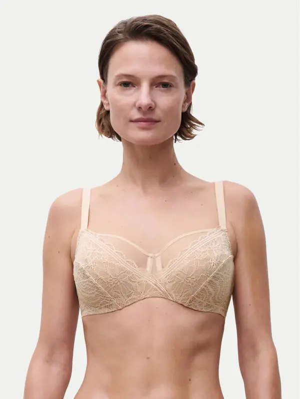 Chantelle Chantelle Grudnjak sa žicom Floral Touch C94210 Bež