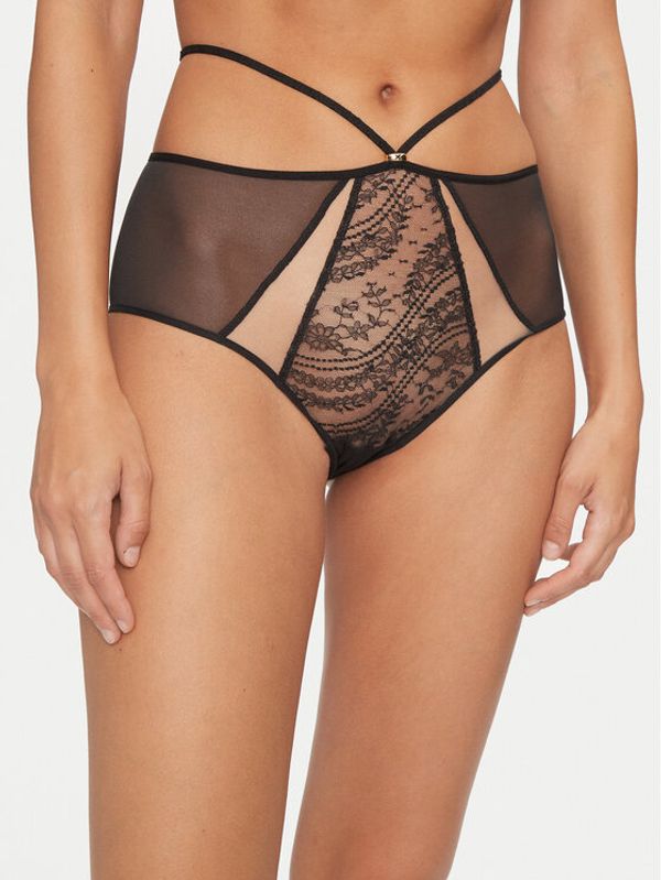 Chantelle Chantelle Klasične gaćice s visokim strukom Ester Manas C019C5 Crna