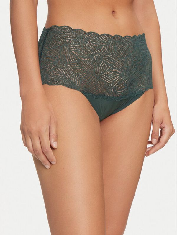 Chantelle Chantelle Klasične gaćice s visokim strukom Soft Stretch C11G80 Zelena