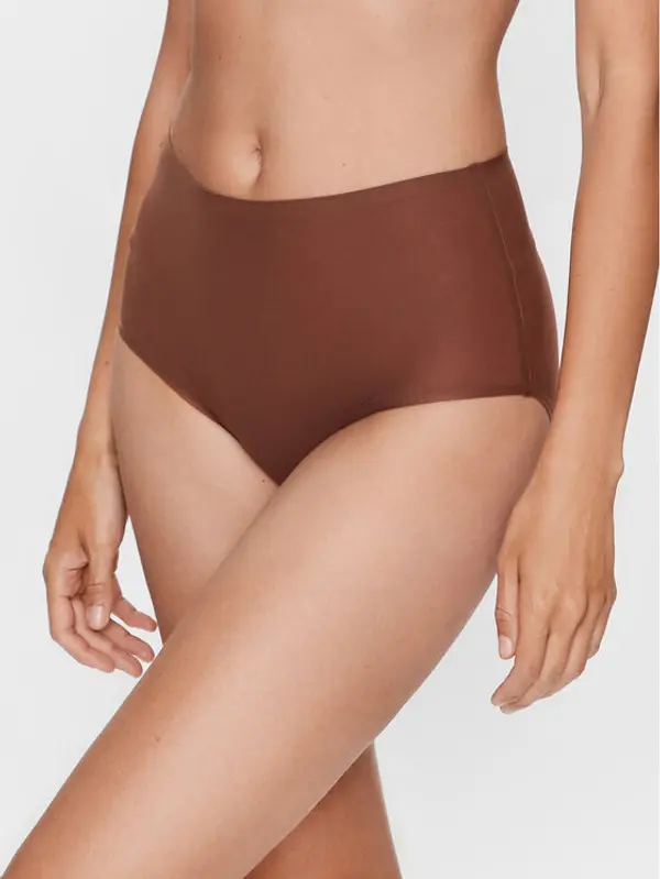 Chantelle Chantelle Klasične gaćice s visokim strukom Soft Stretch C26470 Smeđa