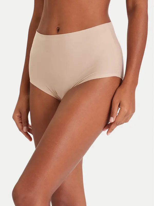 Chantelle Chantelle Klasične gaćice s visokim strukom Soft Stretch Plus Size C11370 Bež