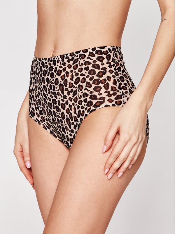 Chantelle Chantelle Klasične gaćice s visokim strukom Softstretch C11D70 Smeđa