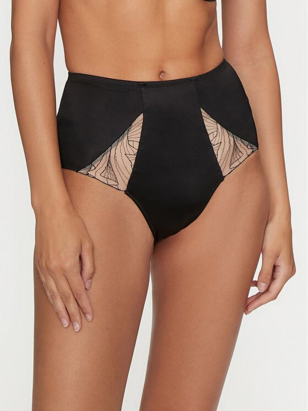 Chantelle Chantelle Klasične gaćice s visokim strukom Tattoo Love C22DC5 Crna