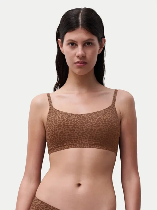 Chantelle Chantelle Top grudnjak Soft Stretch C11D20 Smeđa