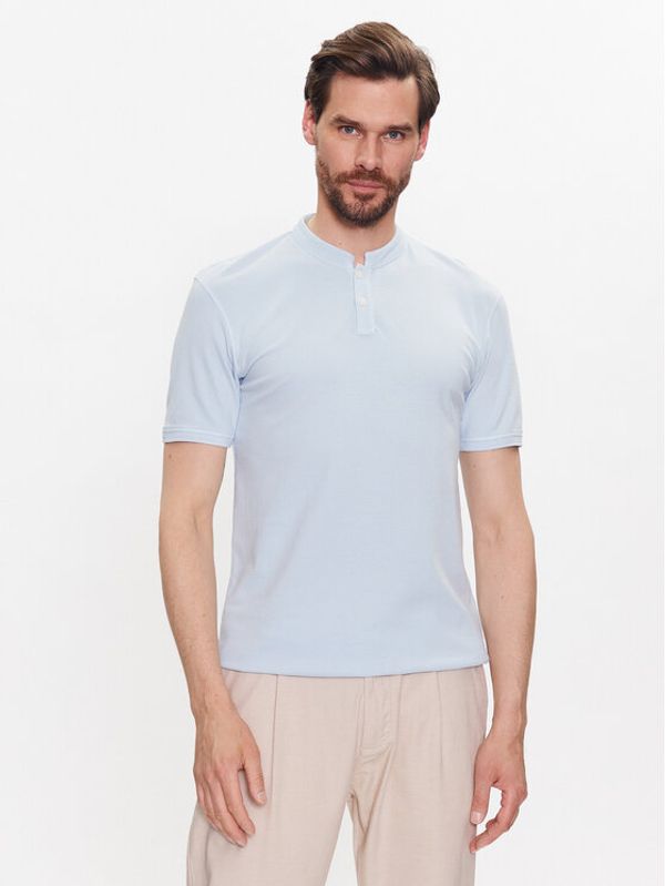 CINQUE CINQUE Polo Cilano 2935 Svijetloplava Shaped Fit