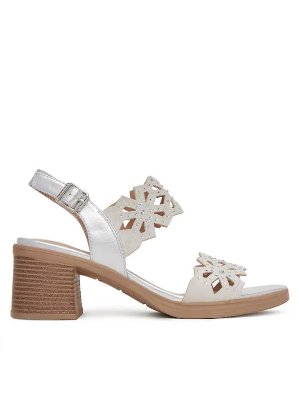 Clara Barson Clara Barson Sandale WS10006-08 Srebrna