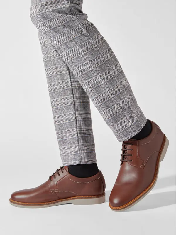 Clarks Clarks Cipele Atticus LTLace 26172070 Smeđa