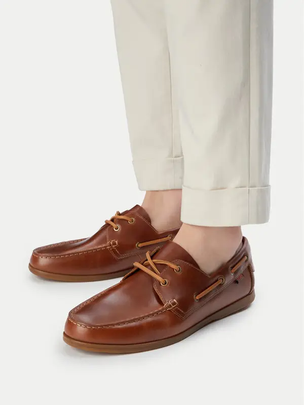 Clarks Clarks Cipele Charmouth Lace 26186434 Smeđa