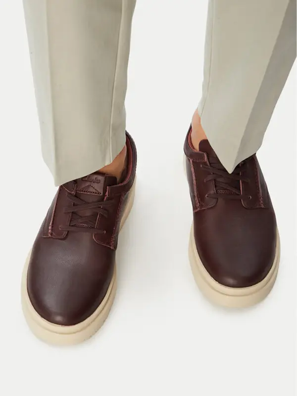 Clarks Clarks Cipele Polden Lace 26184960 Smeđa