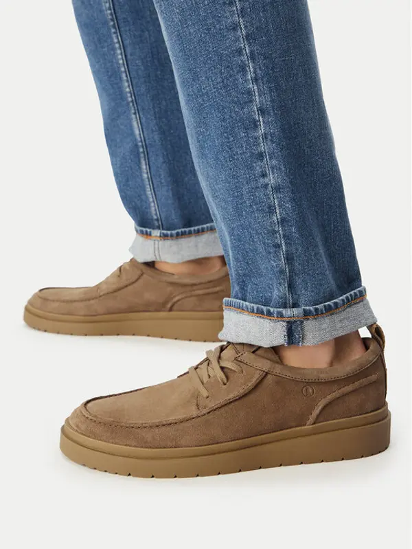 Clarks Clarks Cipele Polden Moc 26186452 Bež