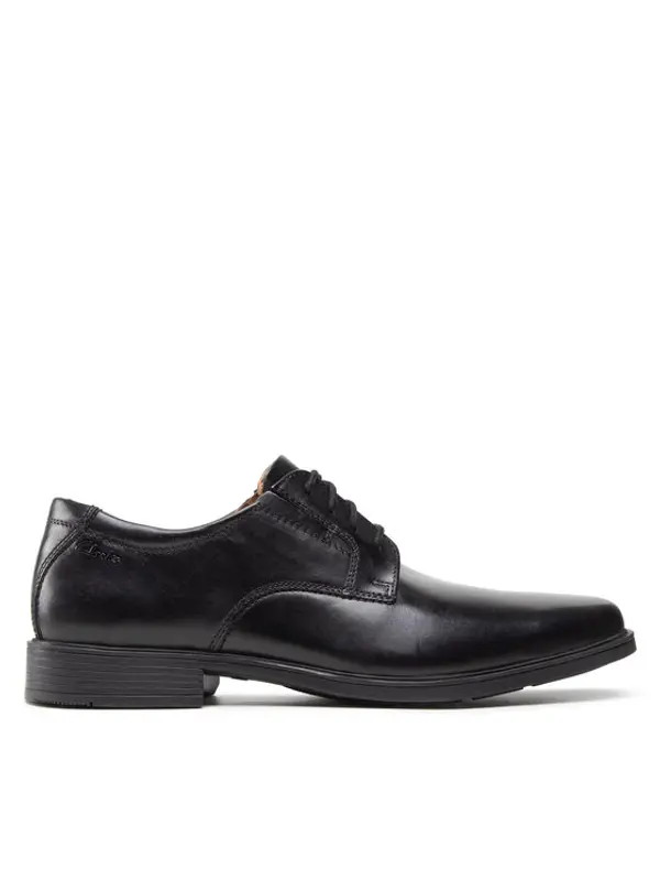 Clarks Clarks Cipele Tilden Plain 261103507 Crna