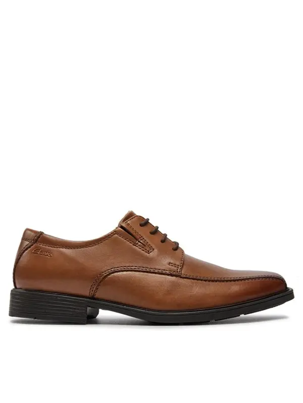 Clarks Clarks Cipele Tilden Walk 261300957 Smeđa