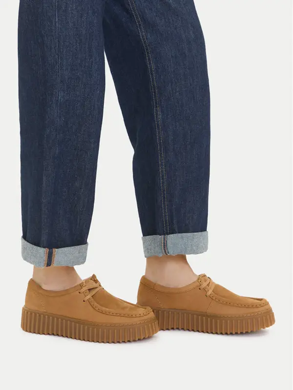 Clarks Clarks Cipele Torhill Bee 26172084 Smeđa